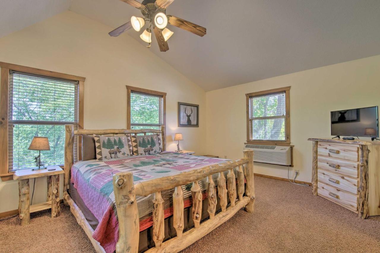 Cozy Rustic River Lodge Family Retreat Near Sdc! Branson Bagian luar foto